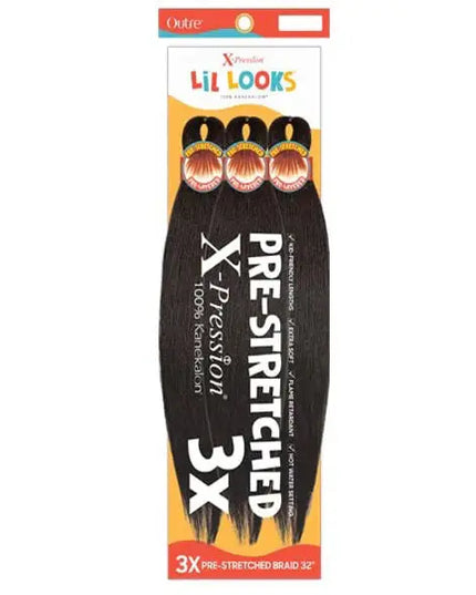 X-Pression Outre Lil Looks 32" 3X