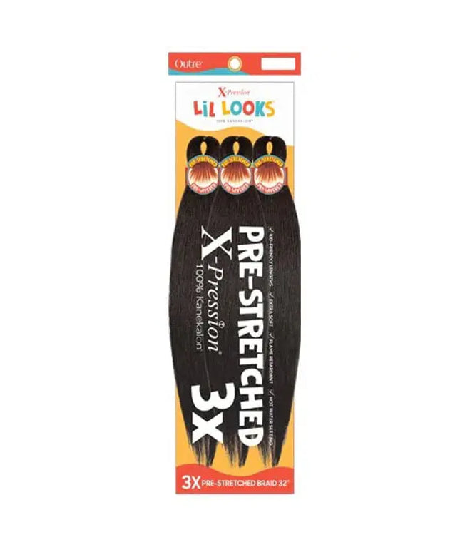 X-Pression Outre Lil Looks 32" 3X