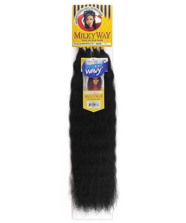 MilkyWay- 100% Human Hair/ Super Bulk 18"