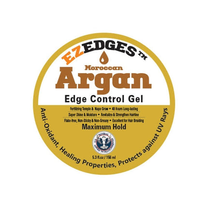 EZEDGES Edge Control Gel 5.3oz - Argan