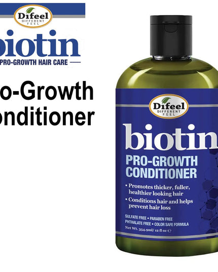 Difeel Biotin Pro-Growth Conditioner 12oz