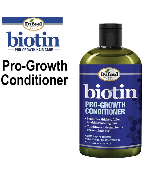 Difeel Biotin Pro-Growth Conditioner 12oz