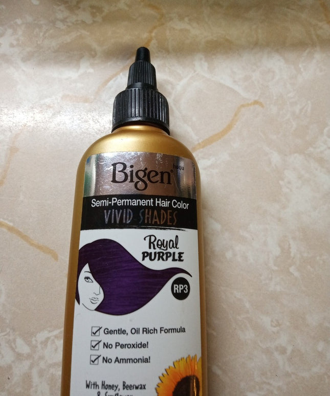 Bigen Semi Permanent Hair Color Vivid Shades PP4 Passion Pink 3 Oz