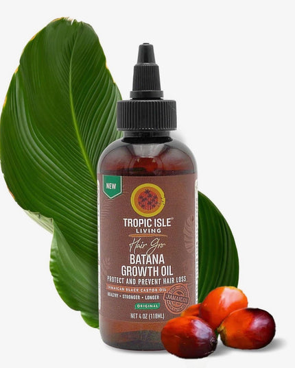 Tropic Isle Living- Hair Gro- Batana Growth Oil 4oz
