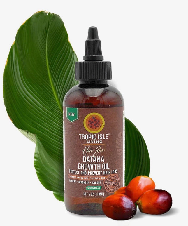 Tropic Isle Living- Hair Gro- Batana Growth Oil 4oz