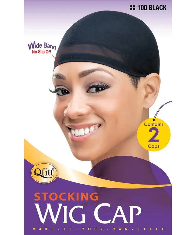 Stocking Wig Cap / Black