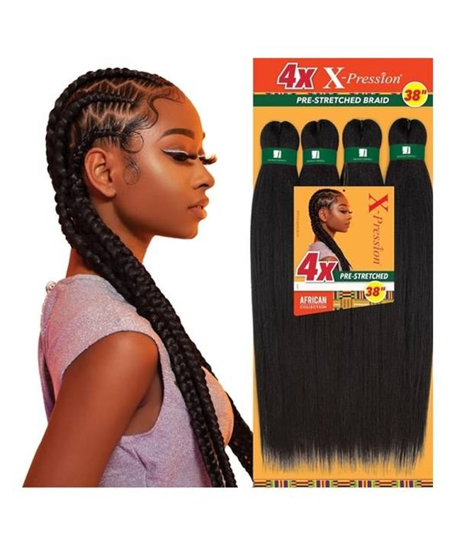 4X X-Pression Pre-Stretched Braid 38"